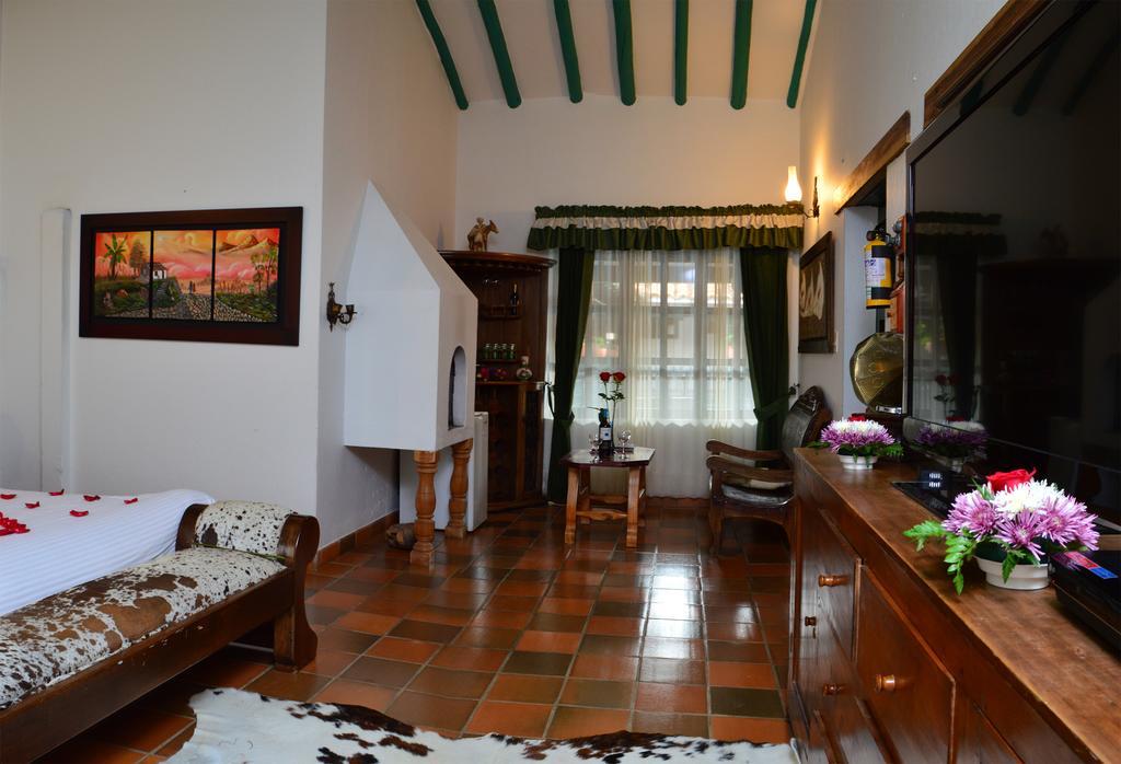 Hotel Antonio Narino Villa de Leyva Rum bild