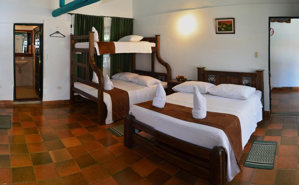 Hotel Antonio Narino Villa de Leyva Rum bild